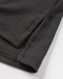 Classic Aktives Recyceltes Langarm-T-Shirt - Schwarz