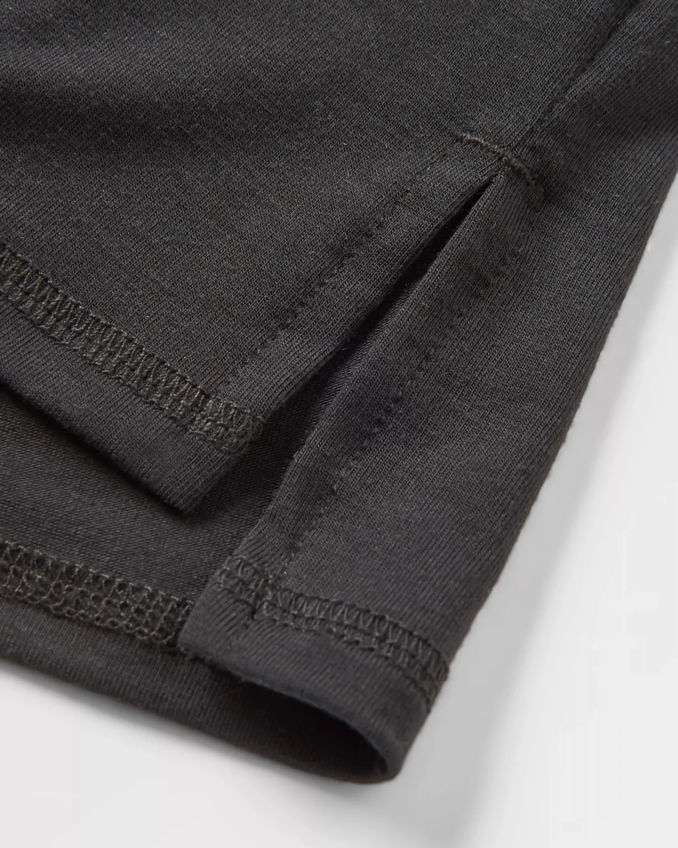 Classic Aktives Recyceltes Langarm-T-Shirt - Schwarz