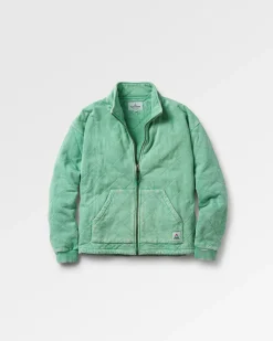 Clementine Gesteppte Reißverschlussjacke - Grüne Fichte