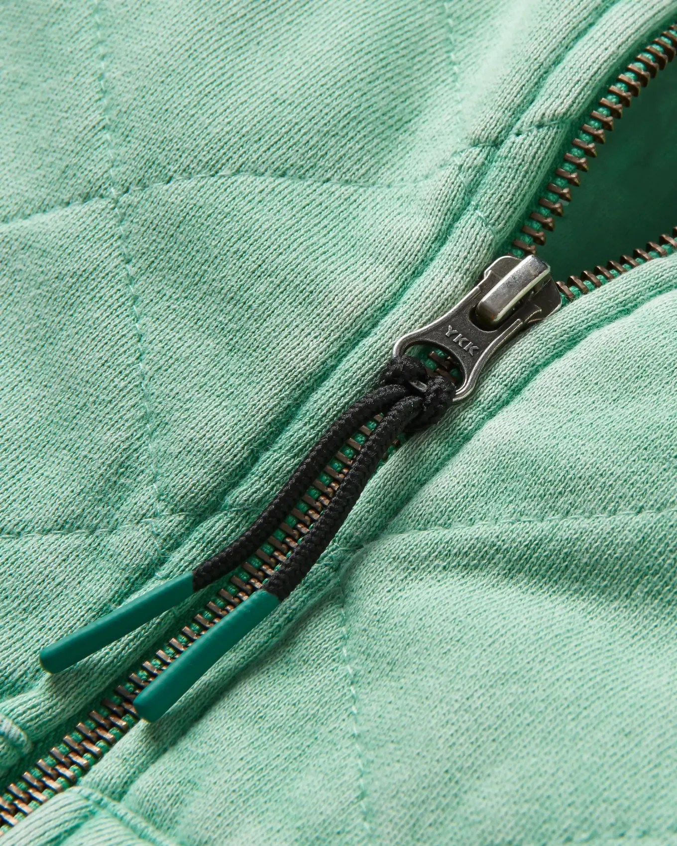 Clementine Gesteppte Reißverschlussjacke - Grüne Fichte