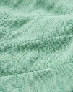 Clementine Gesteppte Reißverschlussjacke - Grüne Fichte