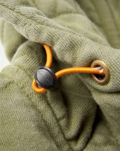 Clementine Recyceltes Gestepptes Top - Khaki