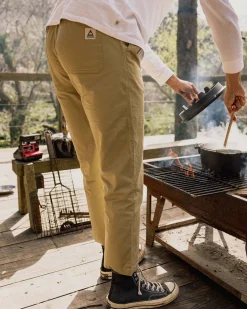 Compass elastische Taillenhose - Biskuit