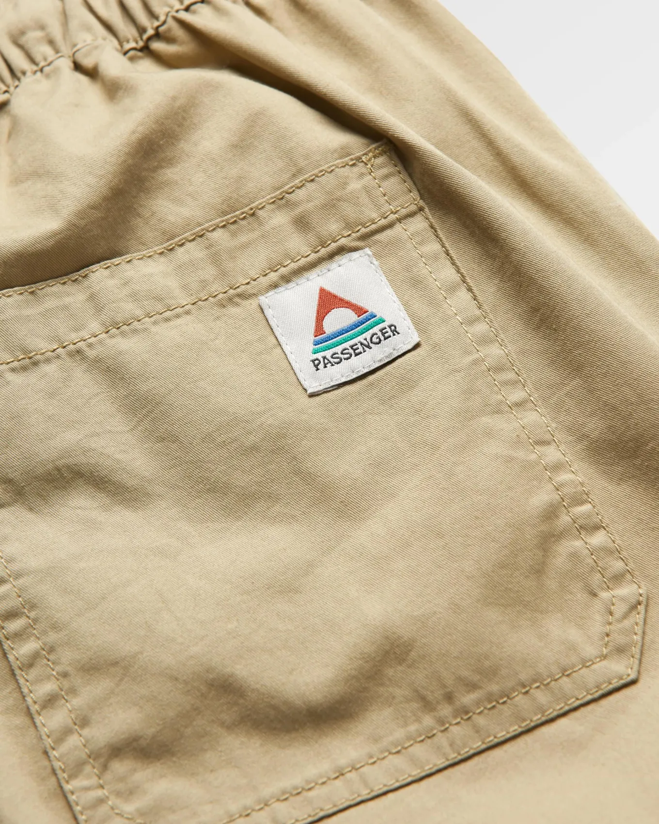 Compass elastische Taillenhose - Biskuit