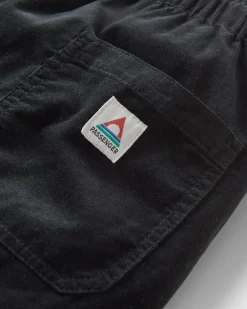 Compass Recycelte Cordhose - Schwarz