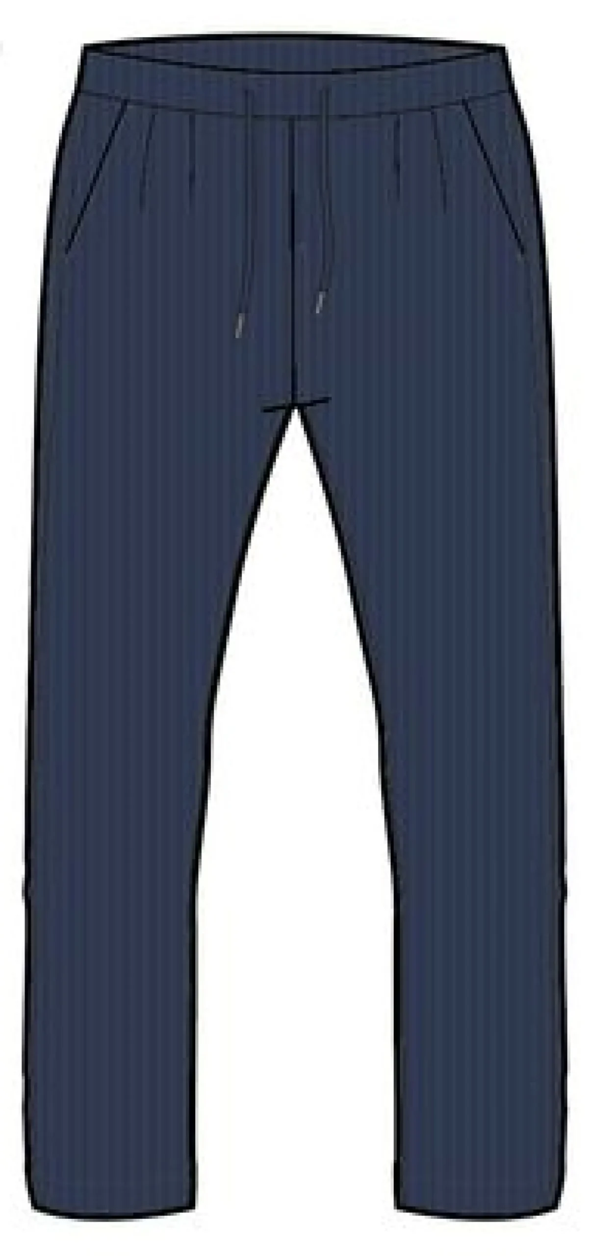 Compass Recycelte Cordhose - Dunkler Denim