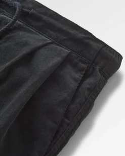 Compass Recycelte Cordhose - Schwarz