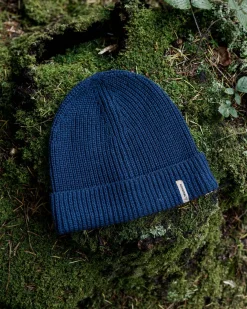 Compass Recycelte Mütze - Tiefes Marineblau