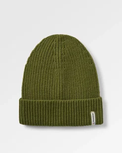 Compass Recycled Beanie - Khaki