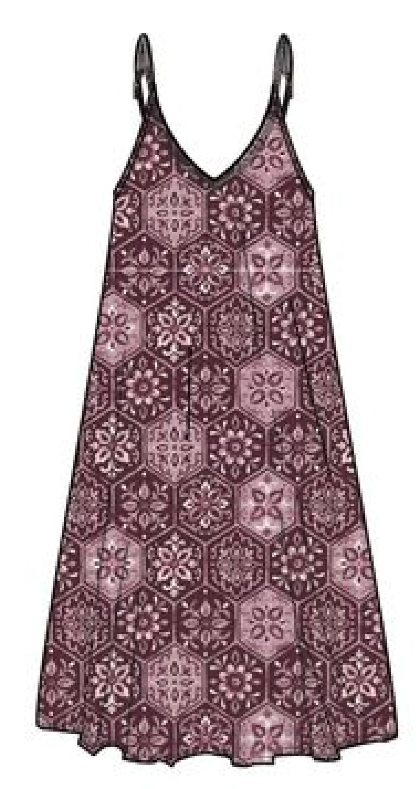Copetín Jumpsuit - Fliesenwein