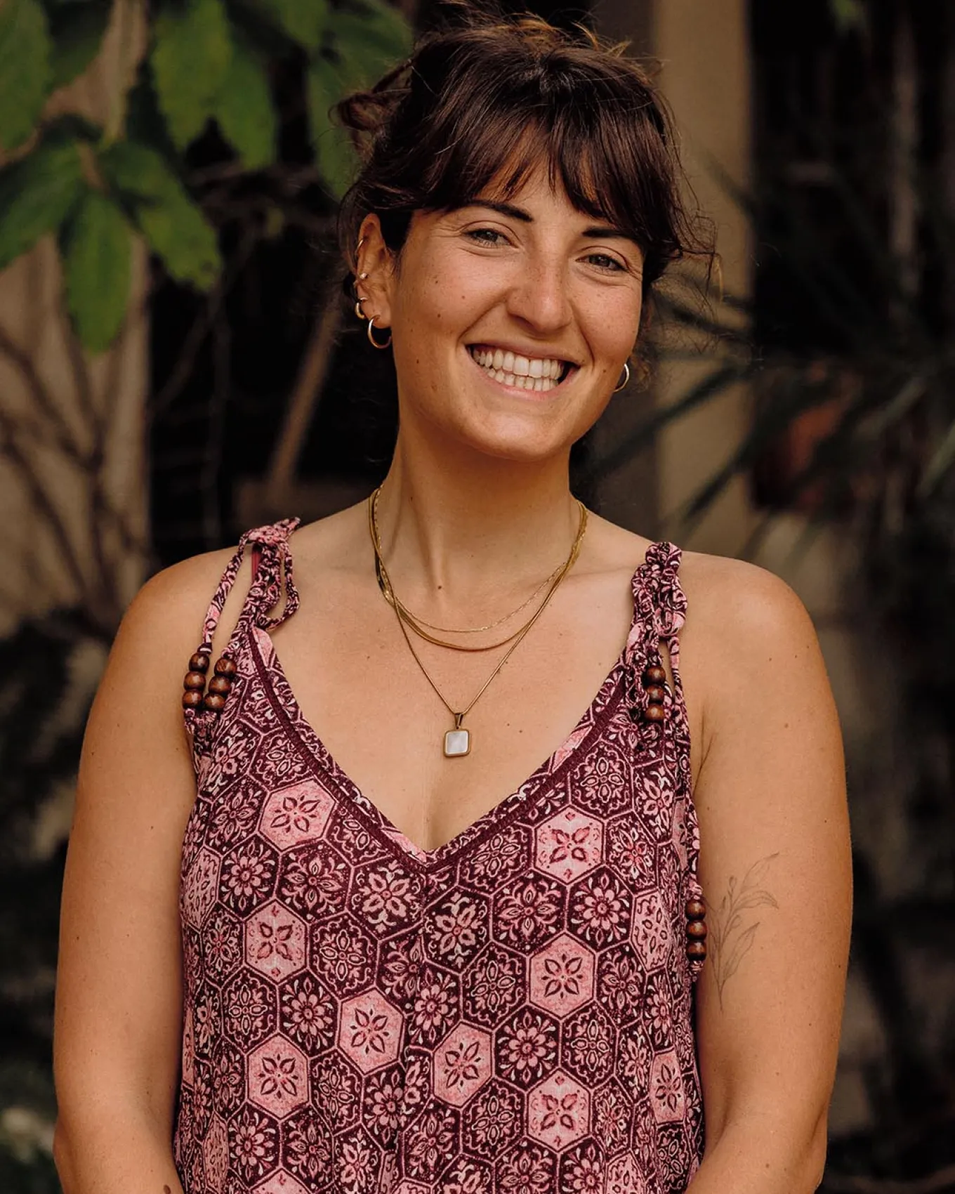 Copetín Jumpsuit - Fliesenwein