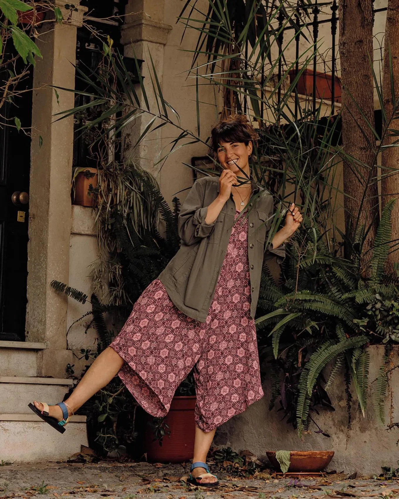 Copetín Jumpsuit - Fliesenwein