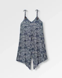 Copetín Jumpsuit - Vintage Patchwork Marineblau
