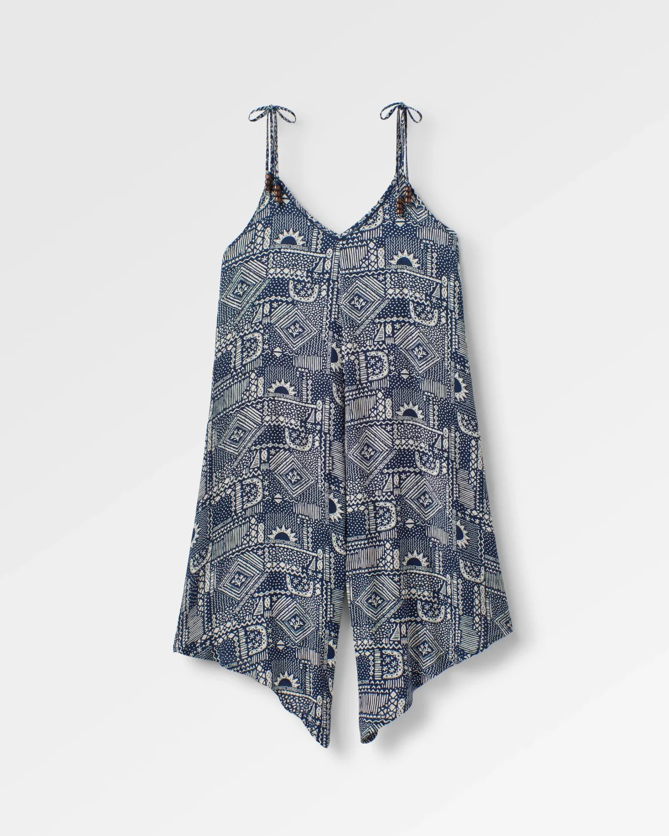 Copetín Jumpsuit - Vintage Patchwork Marineblau