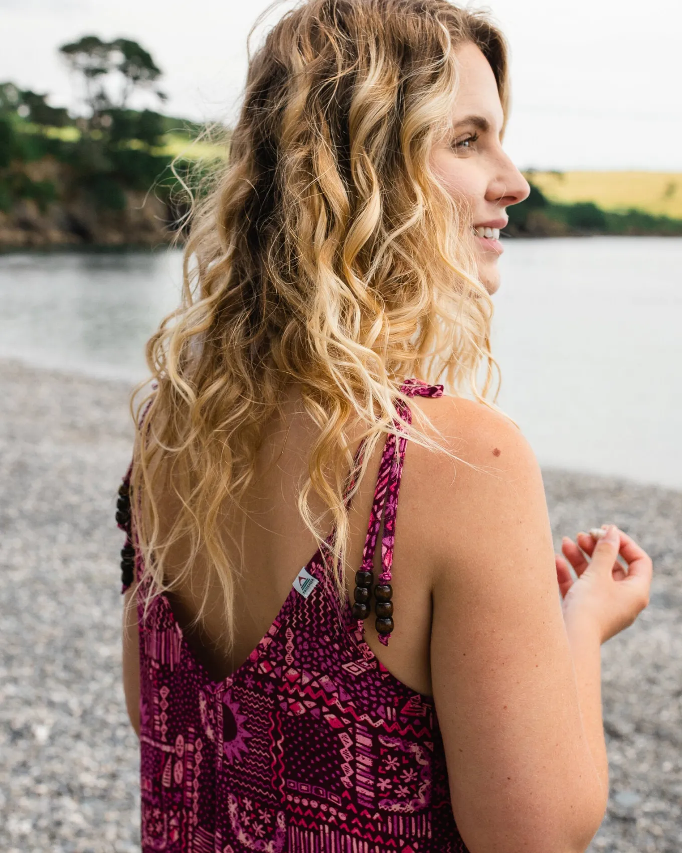 Copetín Jumpsuit - Vintage Patchwork Wein