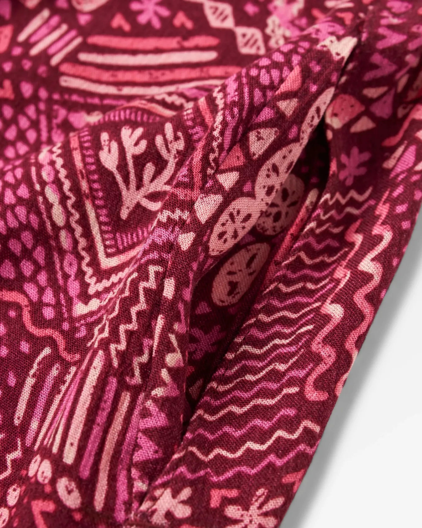 Copetín Jumpsuit - Vintage Patchwork Wein