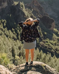 Coral Organic Langarmshirt - Ahorn Camo