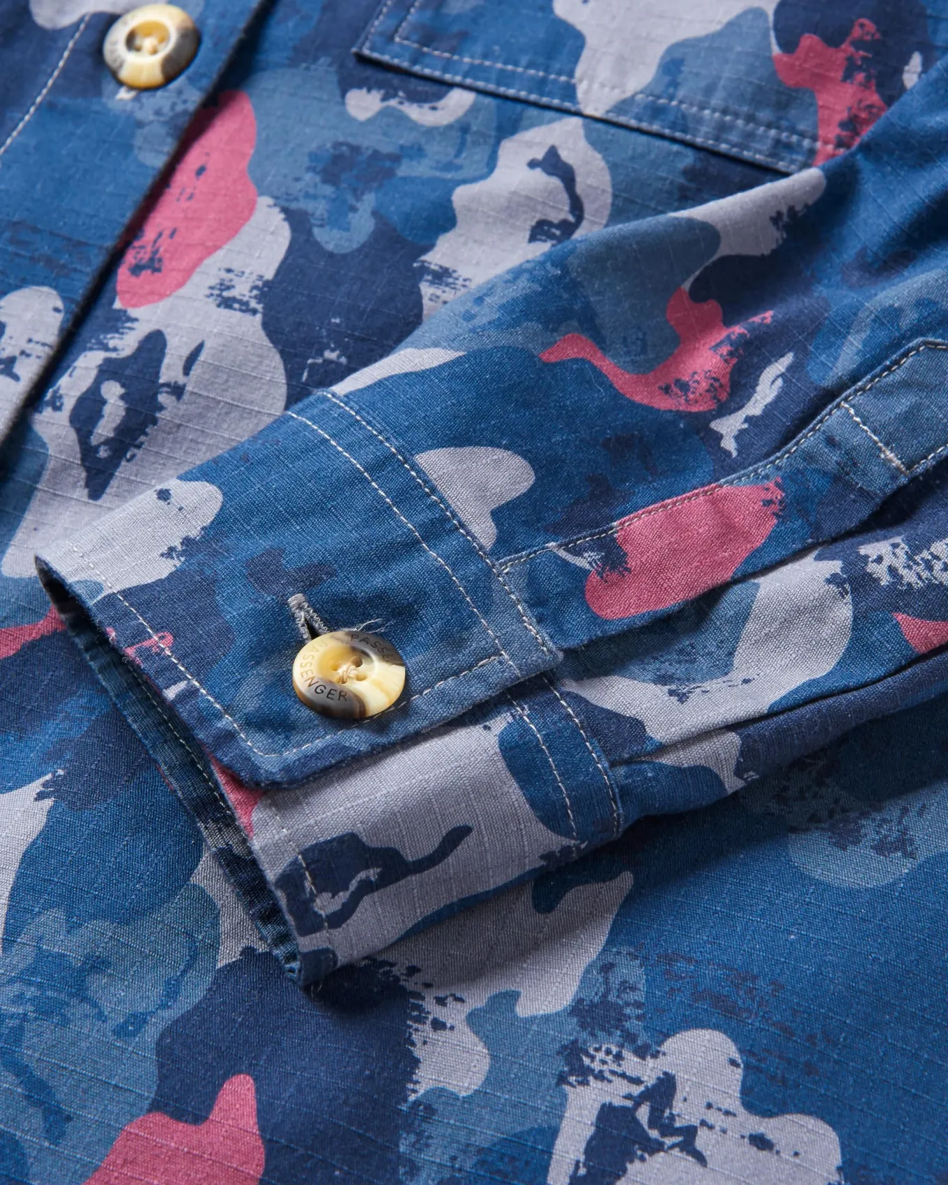 Coral Organic Langarmshirt - Ahorn Camo