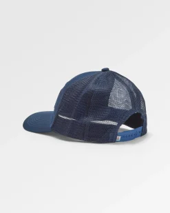 Core recycelte Baumwoll-Trucker-Kappe - Tiefes Marineblau