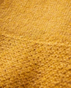 Cove Recycelter Gestrickter Pullover - Bernsteingold