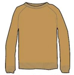 Cove Recycelter Gestrickter Pullover - Bernsteingold