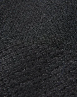 Cove Recycelter Gestrickter Pullover - Schwarz