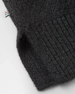 Cove Recycelter Gestrickter Pullover - Schwarz