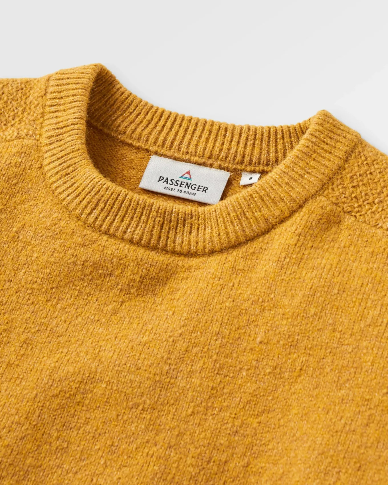 Cove Recycelter Gestrickter Pullover - Bernsteingold
