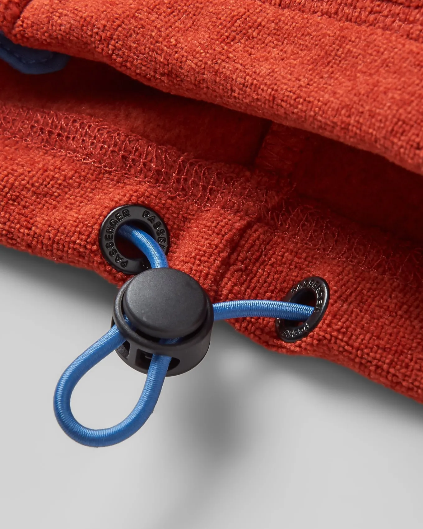 Crest Recycelter Polartec® Fleece-Hoodie - Roter Ocker