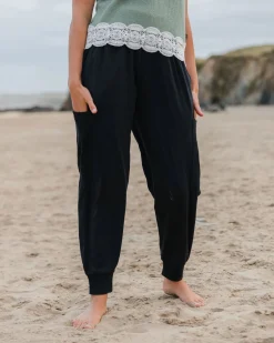 Day Dream Recycelte Hose - Schwarz