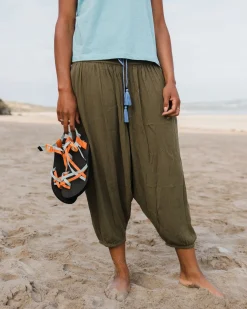 Daylily Lockere Hose - Khaki