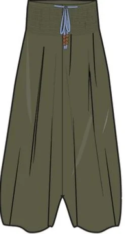 Daylily Lockere Hose - Khaki