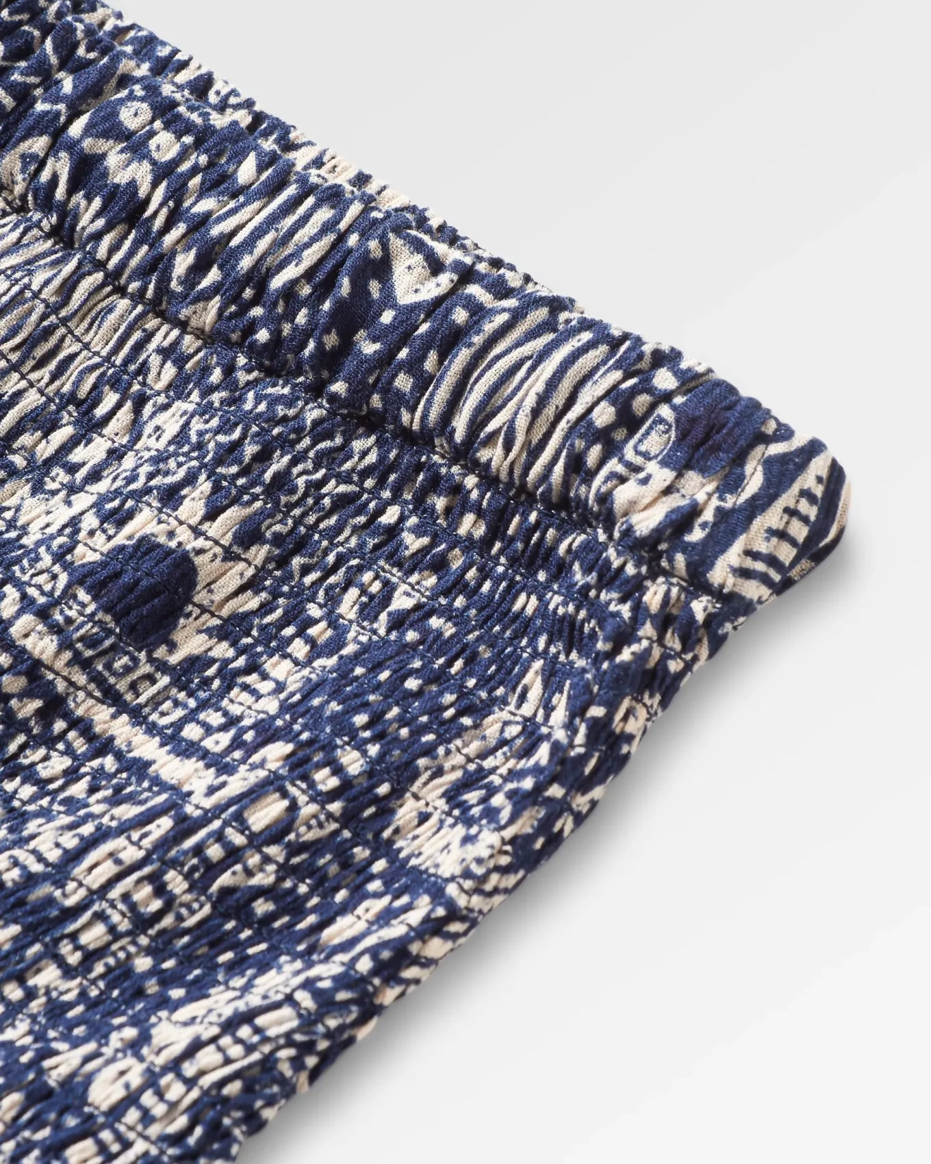 Daylily Lockere Hose - Vintage Patchwork Marineblau