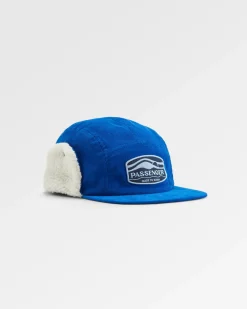 Daytime Recycelte Baumwolle Sherpa-gefütterte Mütze - Azurblau