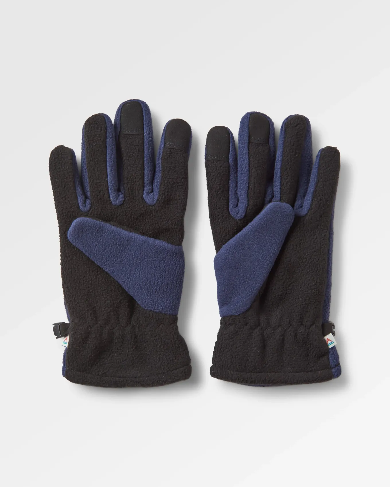 Daytrip Recycelte Polar-Fleece Touchscreen-Handschuhe - Tiefes Marineblau