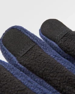 Daytrip Recycelte Polar-Fleece Touchscreen-Handschuhe - Tiefes Marineblau