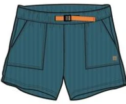 Del Sur Cord Short - Steinblau