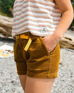 Del Sur Cord Short - Tapenade