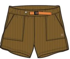 Del Sur Cord Short - Tapenade
