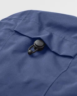 Downpour Recycelte Wasserdichte Jacke - Tiefes Marineblau