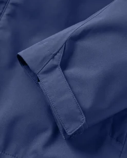 Downpour Recycelte Wasserdichte Jacke - Tiefes Marineblau