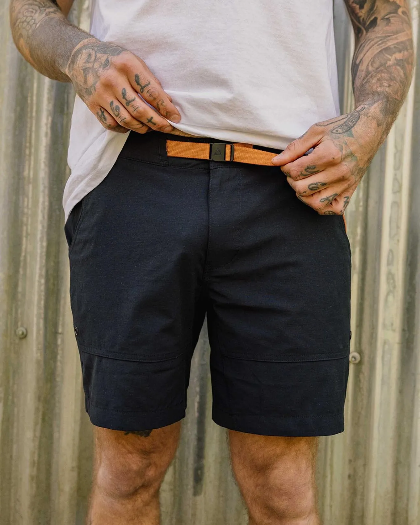 Drift Allzweck-Shorts - Echtes Schwarz
