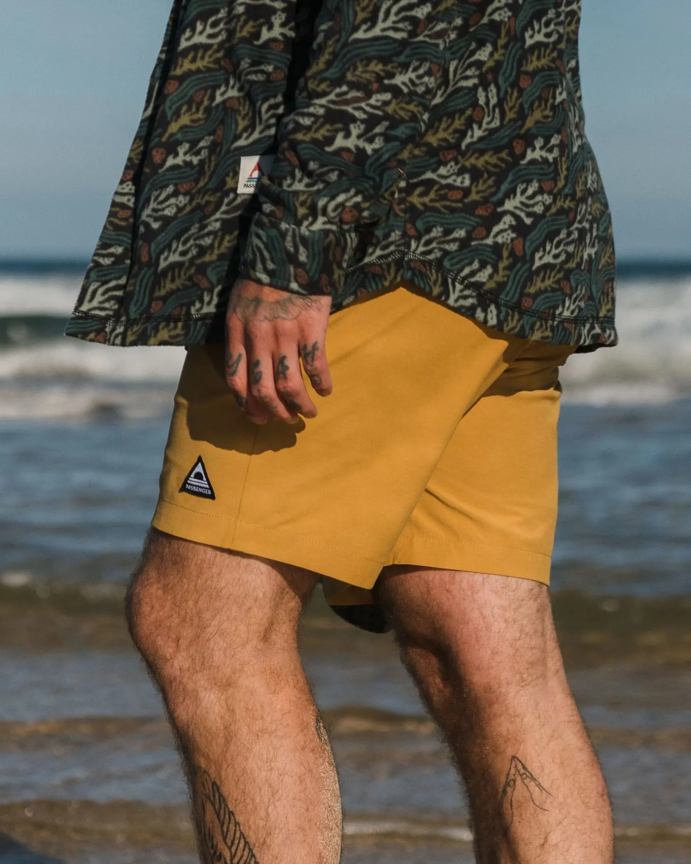 Drifter Allzweck-Short - Senfgold