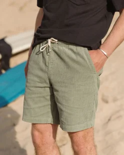 Drifter Cord Shorts - Pistazie