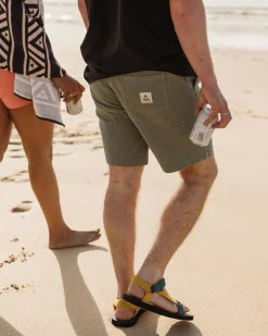 Drifter Cord Shorts - Pistazie
