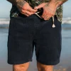 Drifter Cord Shorts - Tiefes Marineblau