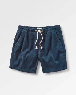 Drifter Cord Shorts - Tiefes Marineblau