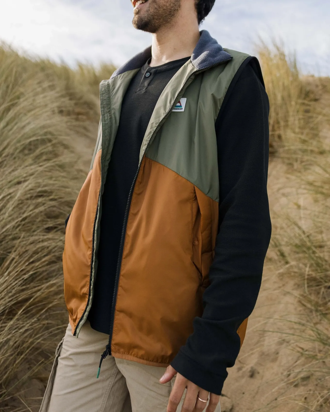 Dusk Recycelte Isolierweste - Staubige Olive