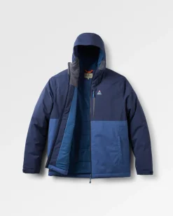 Eclipse isolierte wasserdichte Jacke - Tiefes Marineblau