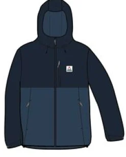 Eclipse isolierte wasserdichte Jacke - Tiefes Marineblau